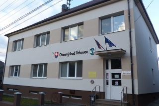 Obecný úrad v obci Vrbovce v okrese Myjava.