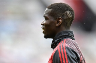 Futbalista Manchestru United Paul Pogba.