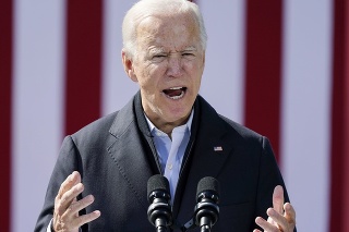 Kandidát Demokratickej strany v amerických prezidentských voľbách Joe Biden 