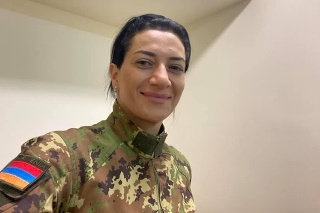 Manželka predsedu arménskej vlády Nikola Pašinjana Anna Akopjanová