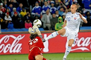 Kamil Kopúnek a gól na MS 2010,  ktorý ho preslávil. Vyslúžil si zaň  prezývku Kat Talianov.