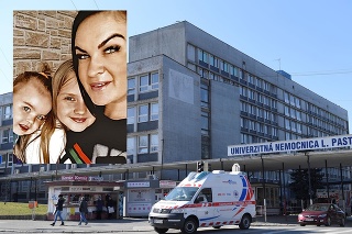 Veronika (33) musela odísť z nemocnice k svojim deťom Vanese (10) a Lily (4) do karantény.
