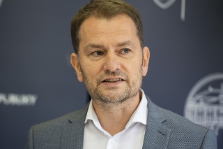 Predseda vlády Igor Matovič. 