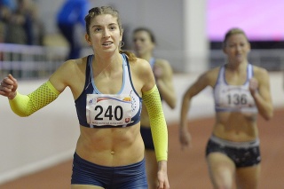Prekážkárka Emma Zapletalová prekonala slovenský rekord.