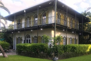 Dom Ernesta Hemingwaya sa nachádza na Floride.