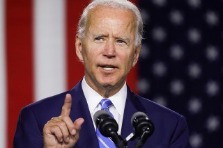 Demokratický prezidentský kandidát Joe Biden
