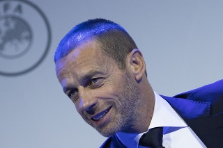 Prezident UEFA Aleksander Čeferin.