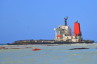 Z lode dosiaľ uniklo približne tisíc ton vykurovacieho oleja.