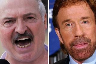 Bieloruský prezident Alexander Lukašenko naštval už aj legendárneho Chucka Norrisa.