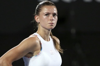  Talianska tenistka Camila Giorgiová.