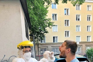 Kapitán Slovana Michal Sersen absolvoval test na koronavírus.