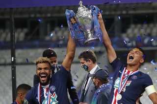 PSG sa teší zo zisku rekordnej trinástej trofeje vo Francúzskom pohári.