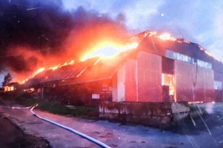 V českej obci Rusín horelo.