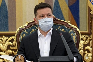 Ukrajinský prezident Volodymyr Zelenskyj.