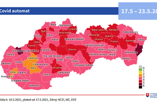 Od budúceho týždňa sa budeme podľa Covid automatu riadiť už len na regionálnom princípe.