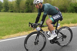Slovenský cyklista Peter Sagan (31) z tímu Bora-Hansgrohe na pretekoch Giro