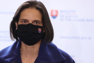 Ministerka Kolíková na tlačovej konferencii k Lučanskému.