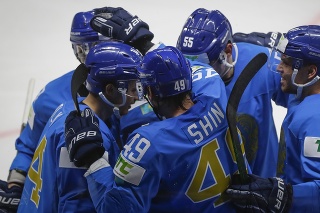 Hokejisti Kazachstanu na MS v Lotyšsku