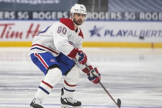 Slovenský útočník Tomáš Tatar (30) v drese Montrealu Canadiens