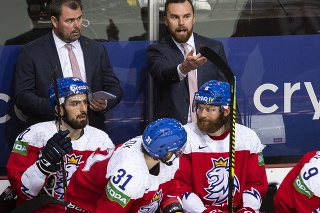 Tréner Filip Pešán a český tím na MS 2021 v hokeji