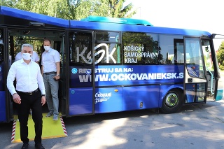 Očkovací autobus Košického kraja