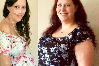 Mamička schudla počas tehotenstva šialenú váhu.