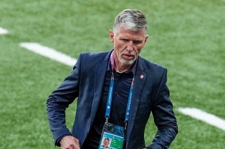 Tréner českej reprezentácie Jaroslav Šilhavý.