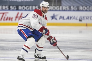 Slovenský útočník Tomáš Tatar (30) v drese Montrealu Canadiens