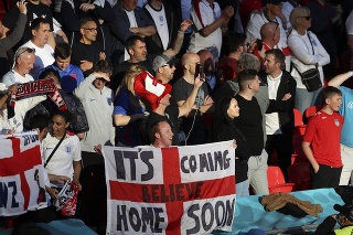 Anglickí fanúšikovia na EURO 2020