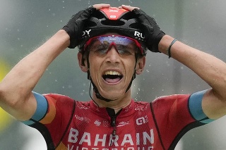 Belgický cyklista  Dylan Teuns z tímu Bahrajn-Victorious