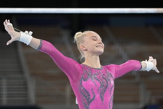 Ruská gymnastka Angelina Meľnikovová zaujala svojou šikovnosťou, intelektom a sexi postavou. 