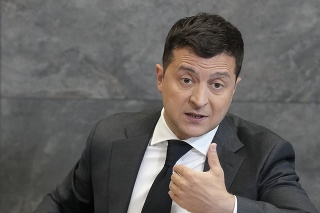 Ukrajinský prezident Volodymyr Zelenskyj 