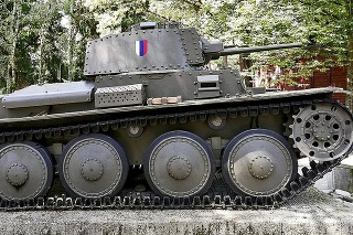 Tank je v zbierke múzea od roku 1964.  Počasie na ňom spôsobilo škody.