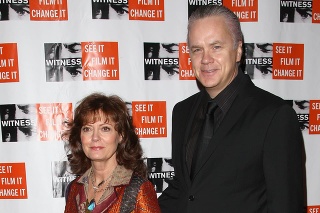 Susan s bývalím partnerom Timom Robbinsom.