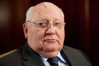 Na archívnej snímke z 21. novembra 2020 Michail Gorbačov