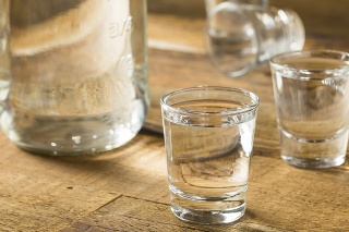Boozy Alcoholic American Moonshine Shots Ready to Drink