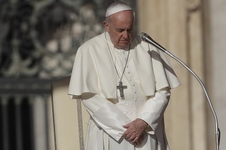 Pápež František.