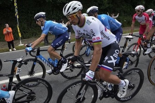 Peter Sagan počas 4. etapy Tour de France.