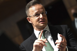  Maďarský minister zahraničných vecí a vonkajších ekonomických vzťahov Péter Szijjártó