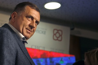 Srbský člen prezídia Bosny a Hercegoviny Milorad Dodik.