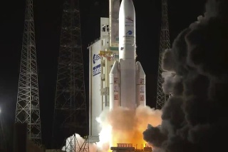 Nosná raketa Ariane 5 so sondami, ktoré majú slúžiť na prieskum planéty Merkúr, odštartovala v sobotu 20. októbra 2018 z európskeho kozmodrómu Kourou.