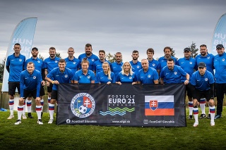 Výprava slovenskej footgolfovej reprezentácie na 3. majstrovstvách Európy tímov EURO FOOTGOLF 2021 v maďarskom Buku.