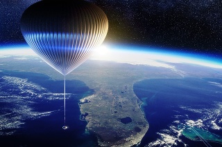 Ekologická doprava: Cesta balónom má byť oproti raketám omnoho šetrnejšia k životnému prostrediu. 