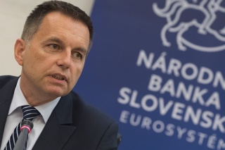 Guvernér Národnej banky Slovenska Peter Kažimír
