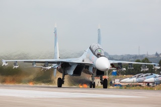 Ruské stíhacie lietadlo SU-30