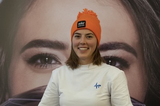 Na snímke slovenská reprezentantka v zjazdovom lyžovaní Petra Vlhová.