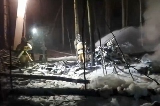 Lietadlo An-12 spadlo v Irkutsku na východnej Sibíri.