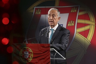Portugalský prezident Marcelo Rebelo de Sousa. 