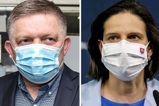 Šéf Smeru Robert Fico a ministerka spravodlivosti Mária Kolíková