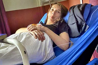 Po pľúcnej
embólii skončila
v nemocnici
v Káthmandú.